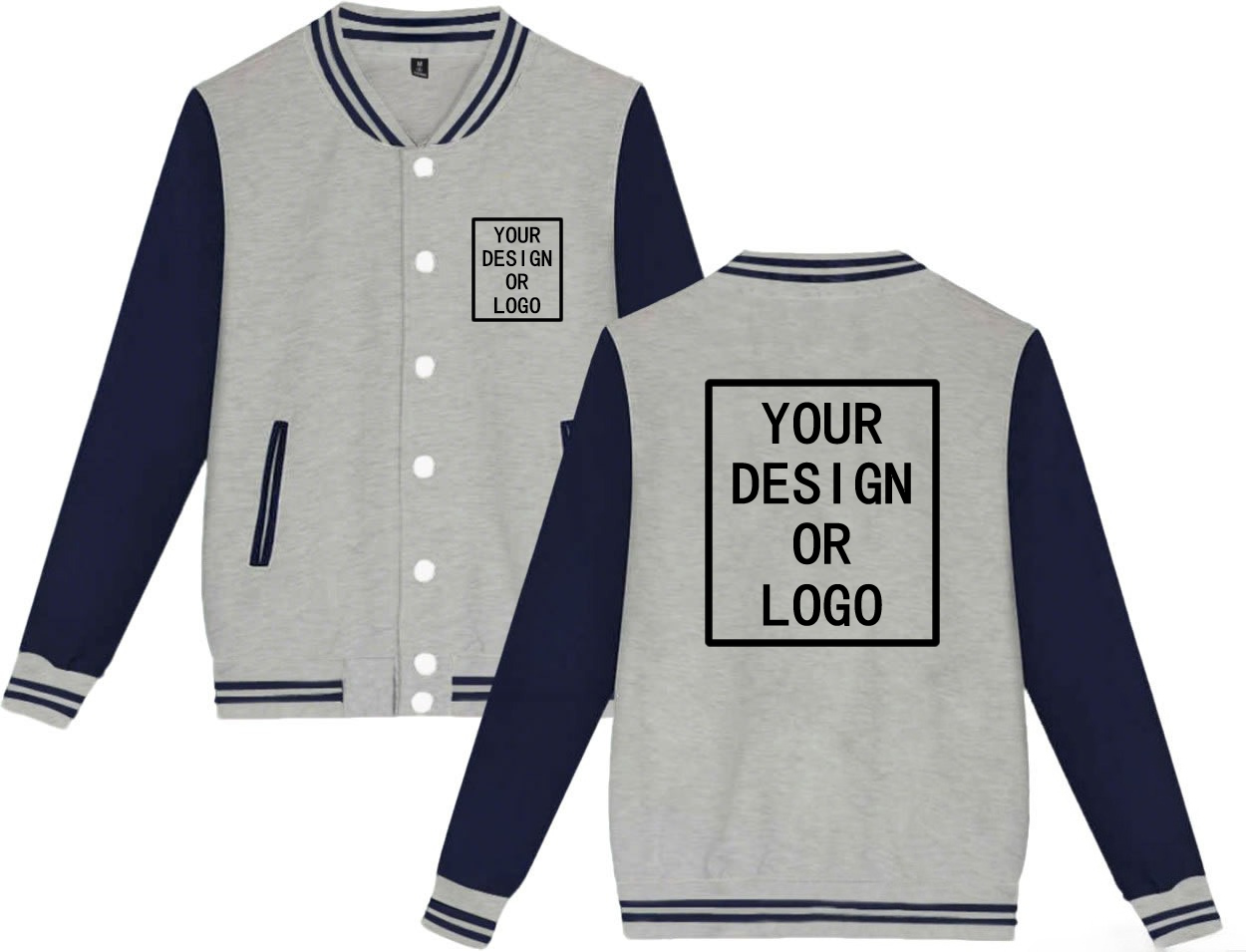 Jaket Baseball Kasual Warna So - Streetwear Brand Clothing ulasan dan harga
